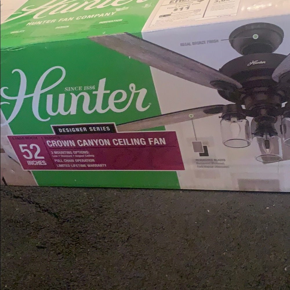 Ceiling fan - Picture 2 of 4